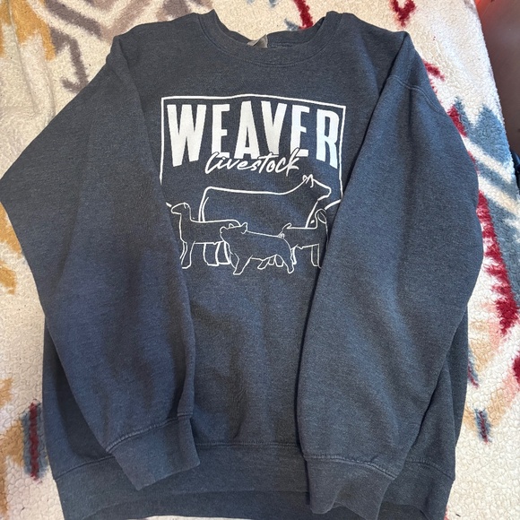 Weaver Livestock Tops - Weaver Livestock Crewneck – Medium – Like New